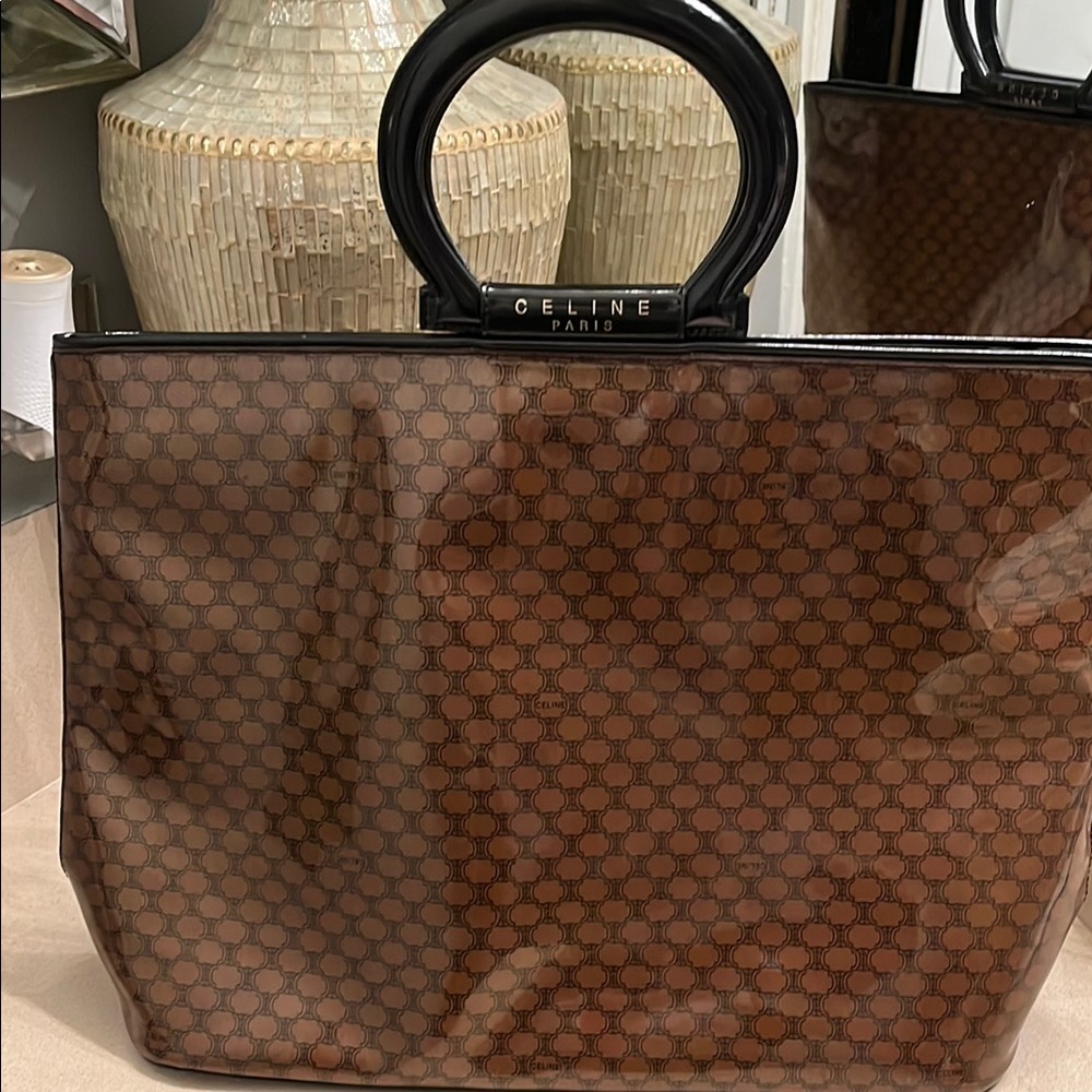 Celine Brown Tote Bag